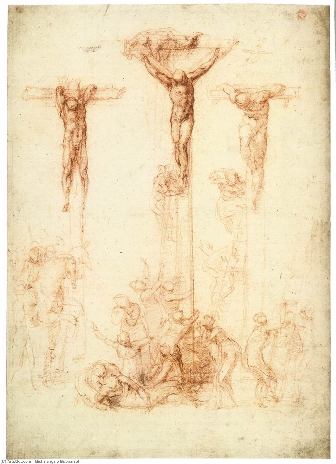 The Lamentation Of Christ — Michelangelo Buonarroti