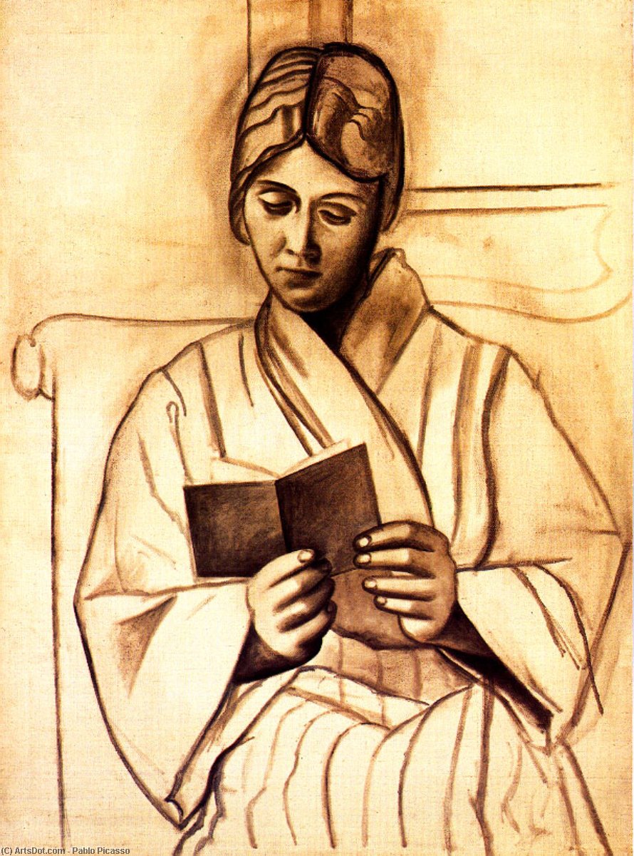 Woman Reading (olga) — Pablo Picasso