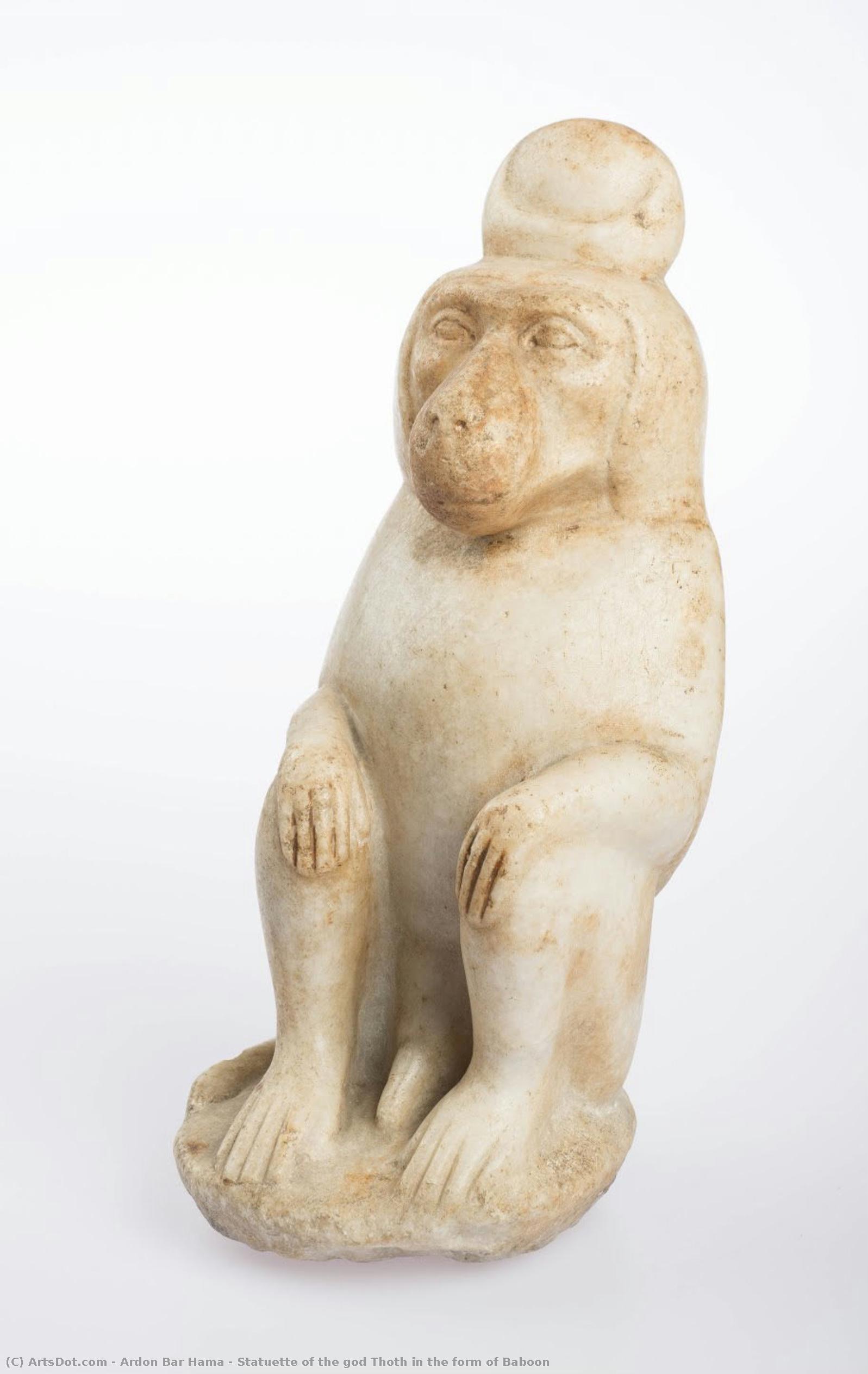 Statuette Of The God Thoth In The Form Of Baboon — Ardon Bar Hama