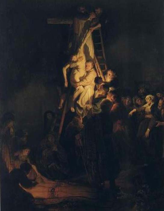 Descente De Croix, St Petersbourg — Rembrandt Van Rijn