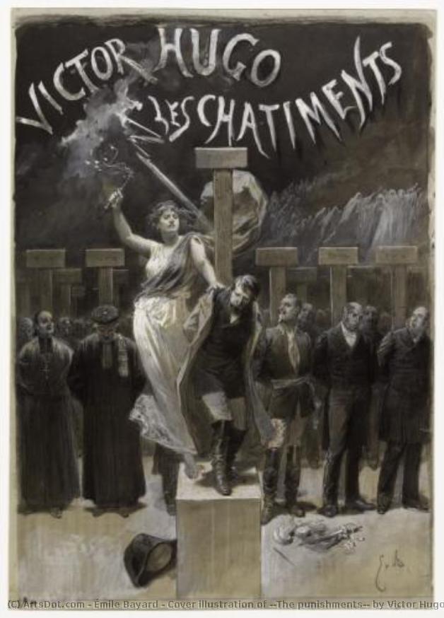 Cover Illustration Of ''the Punishments'' By Victor Hugo — Émile Bayard