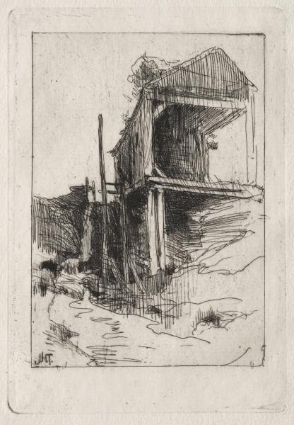 Old Mill, Branchville, Connecticut — John Henry Twachtman