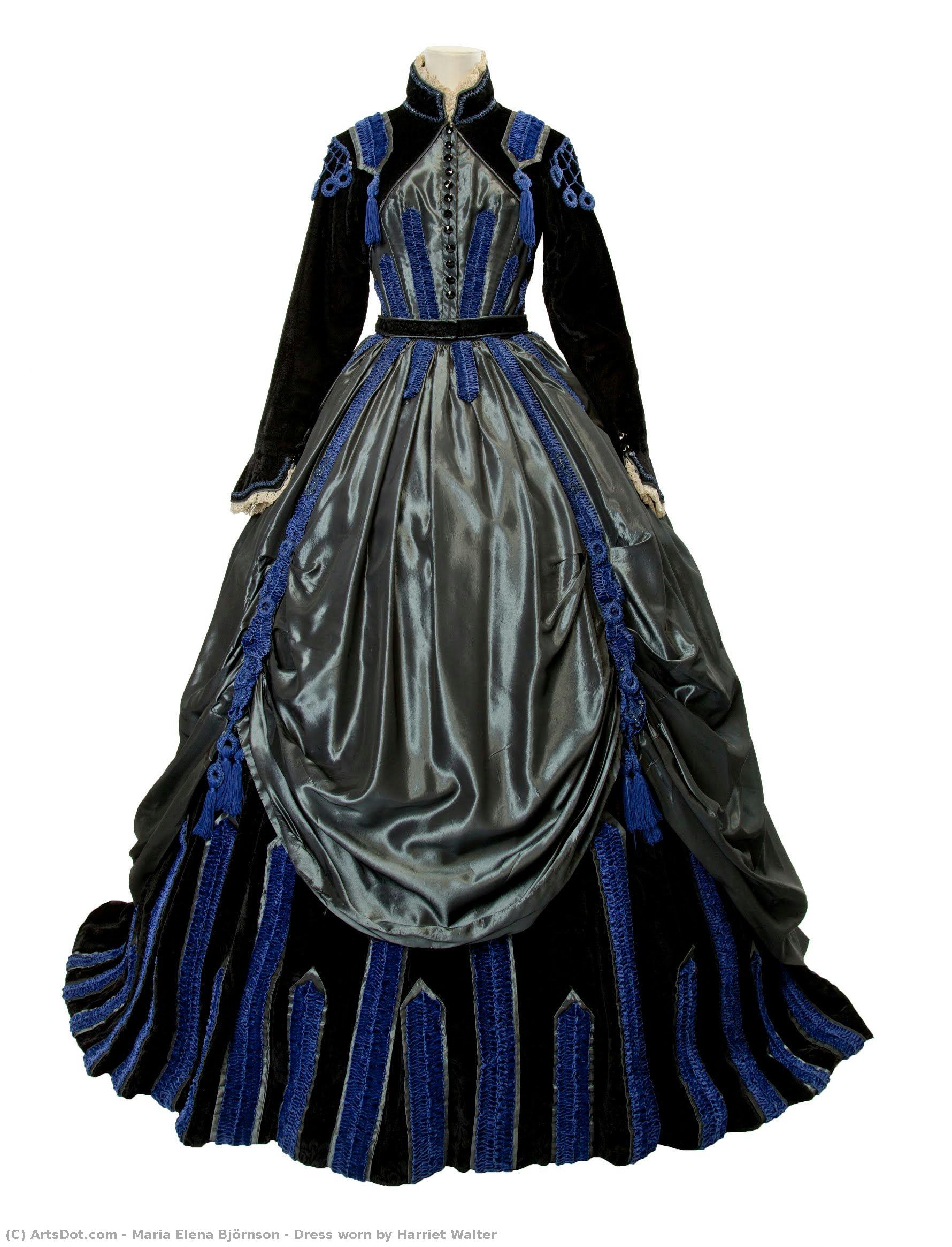 Dress Worn By Harriet Walter — Maria Elena Björnson