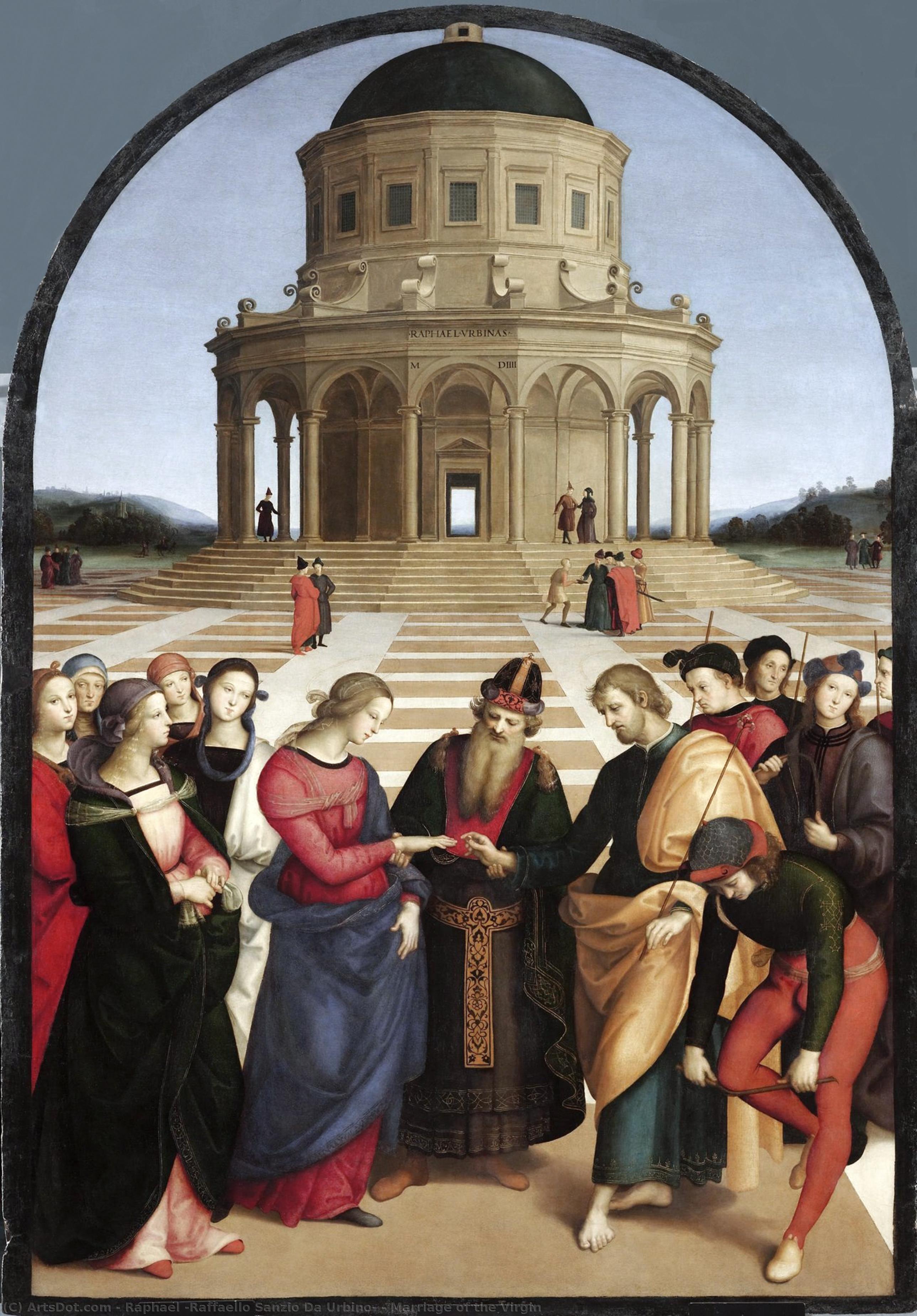 Marriage Of The Virgin — Рафаэль