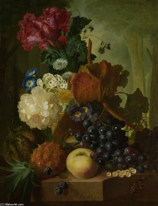 A Vase Of Flowers — Ян Ван Ос