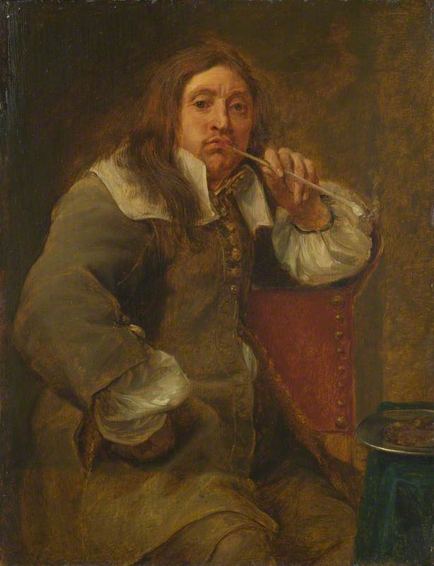 Smell (portrait Of Lucas Fayd'herbe) — Gonzales Coques