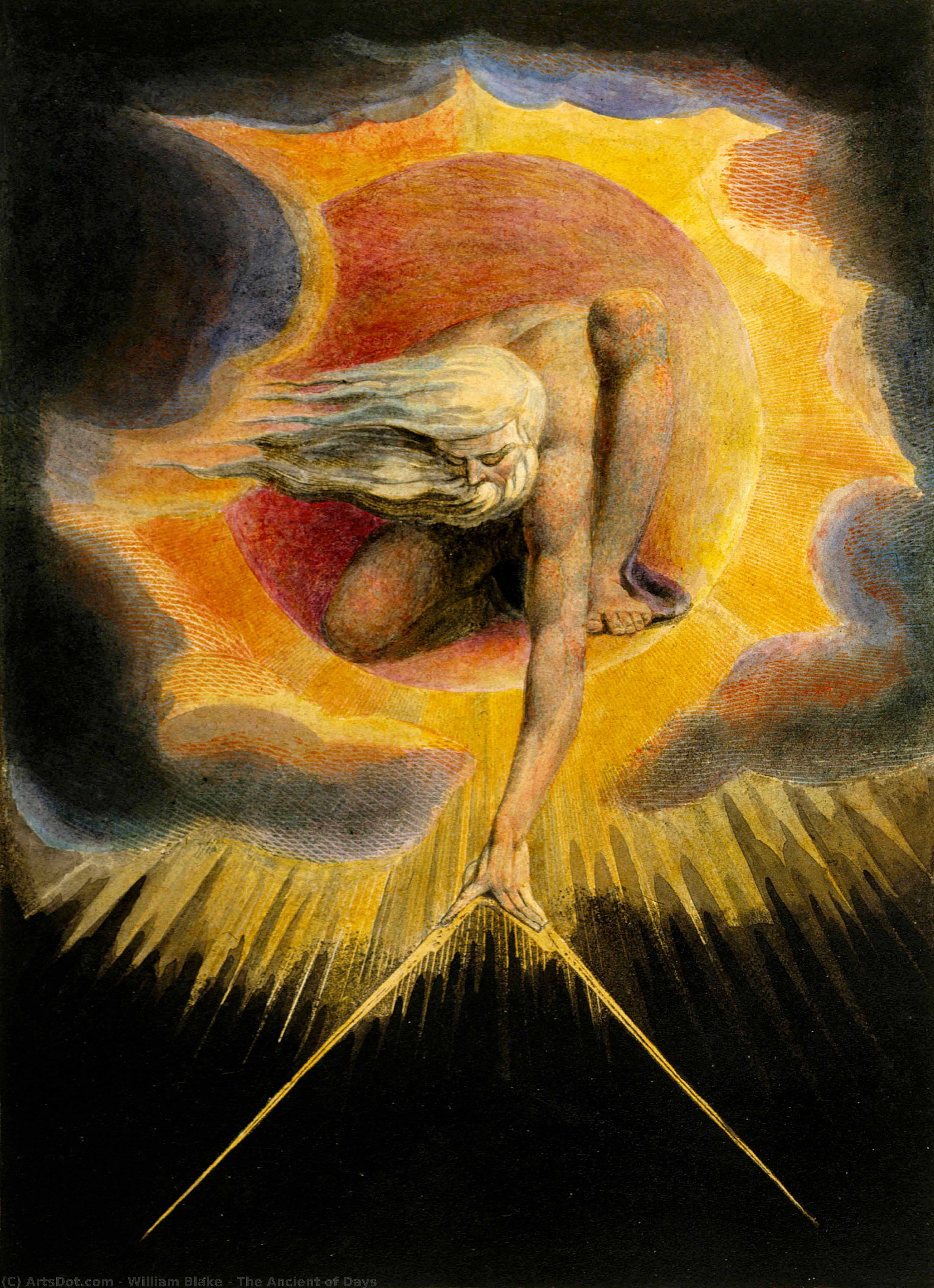 The Ancient Of Days — William Blake