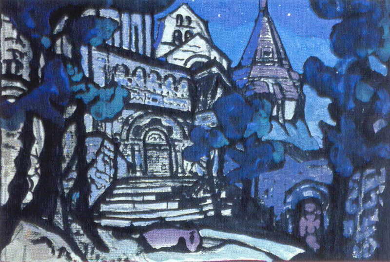 Castle Of King Mark — Nicholas Roerich