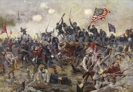 The Battle Of Spotsylvania — Henry Alexander Ogden