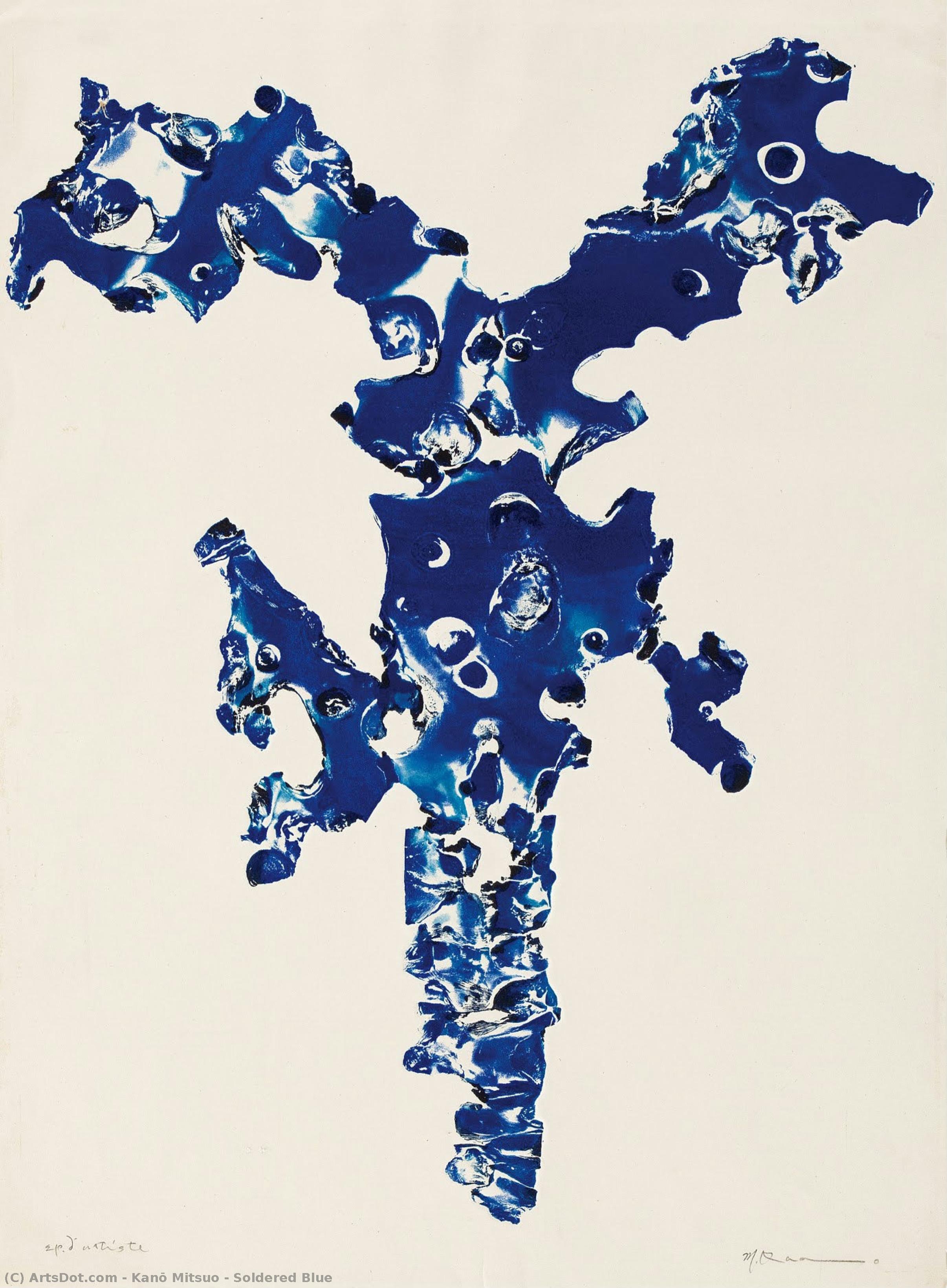 Soldered Blue — Kanō Mitsuo