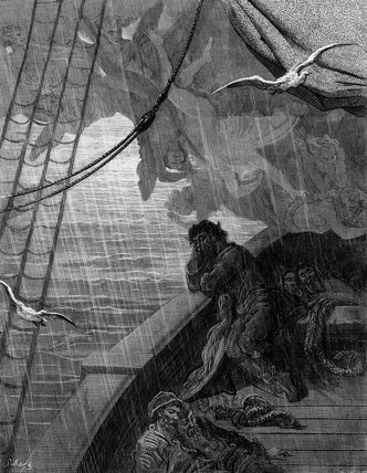 The Rain Begins To Fall — Paul Gustave Doré