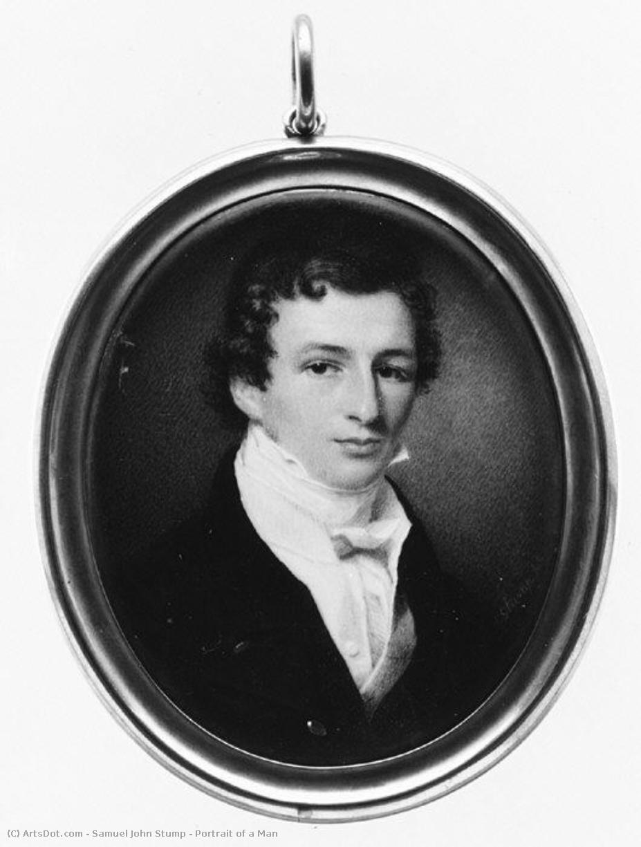 Portrait Of A Man — Samuel John Stump