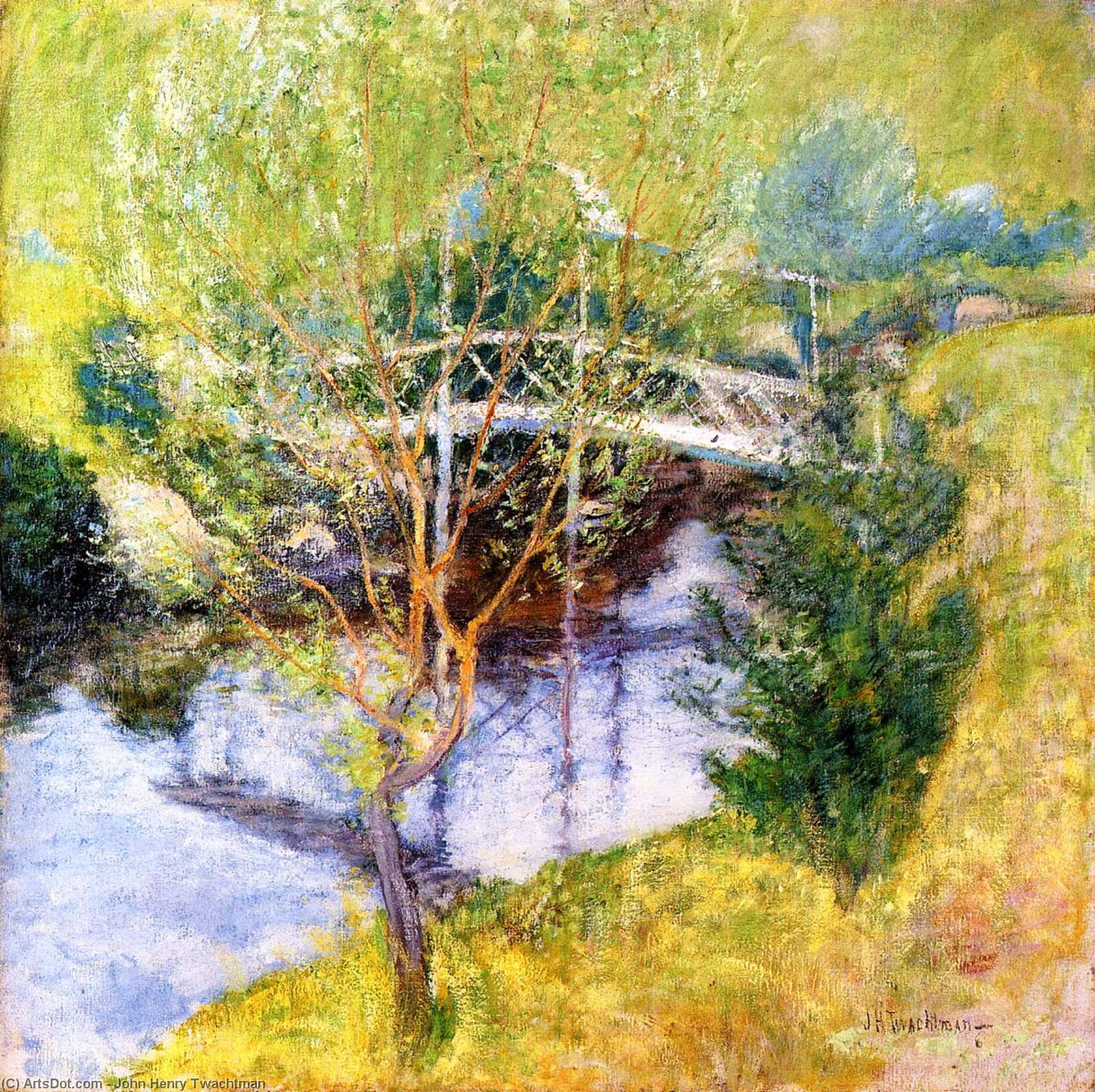 The White Bridge 1 — John Henry Twachtman