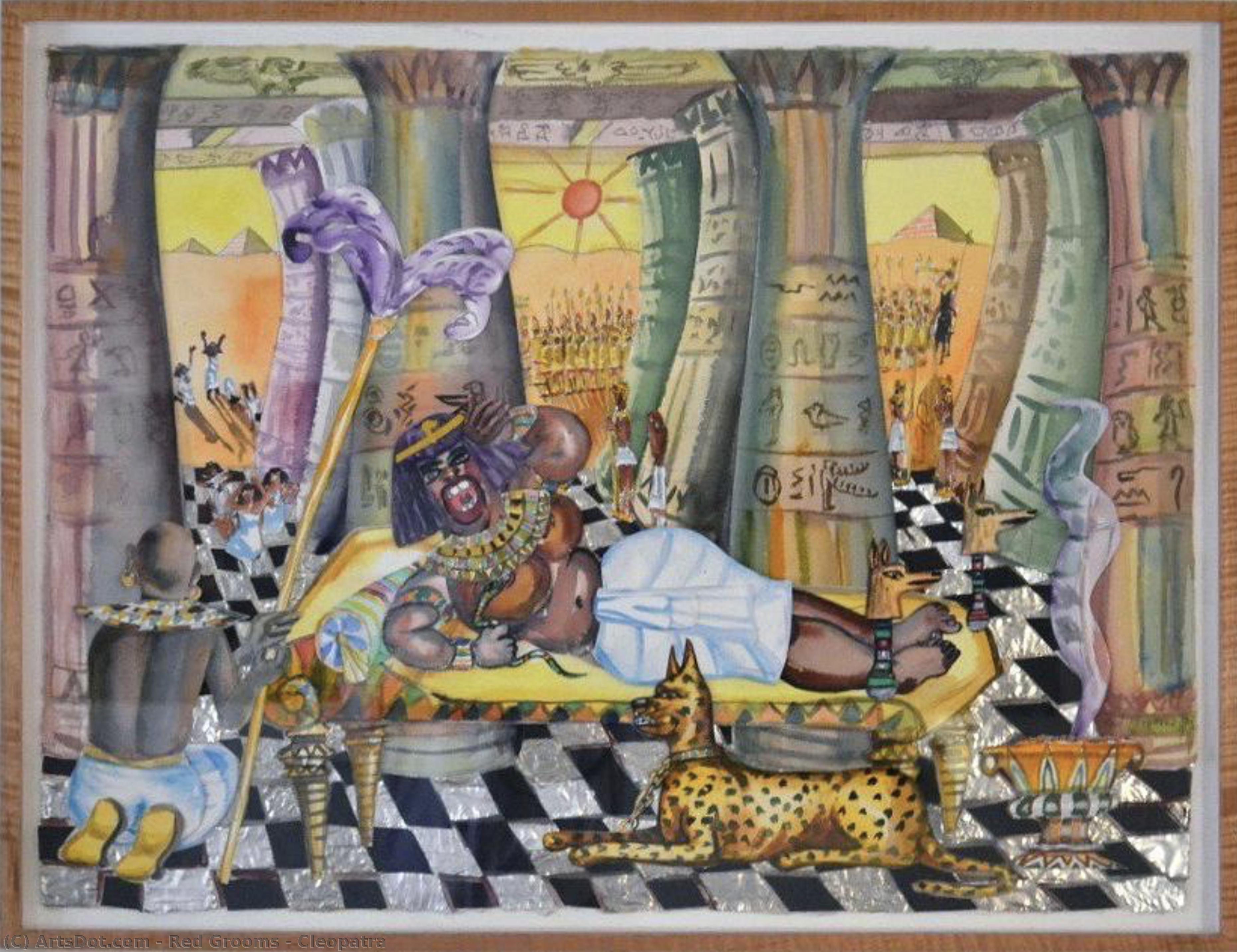 Cleopatra — Red Grooms