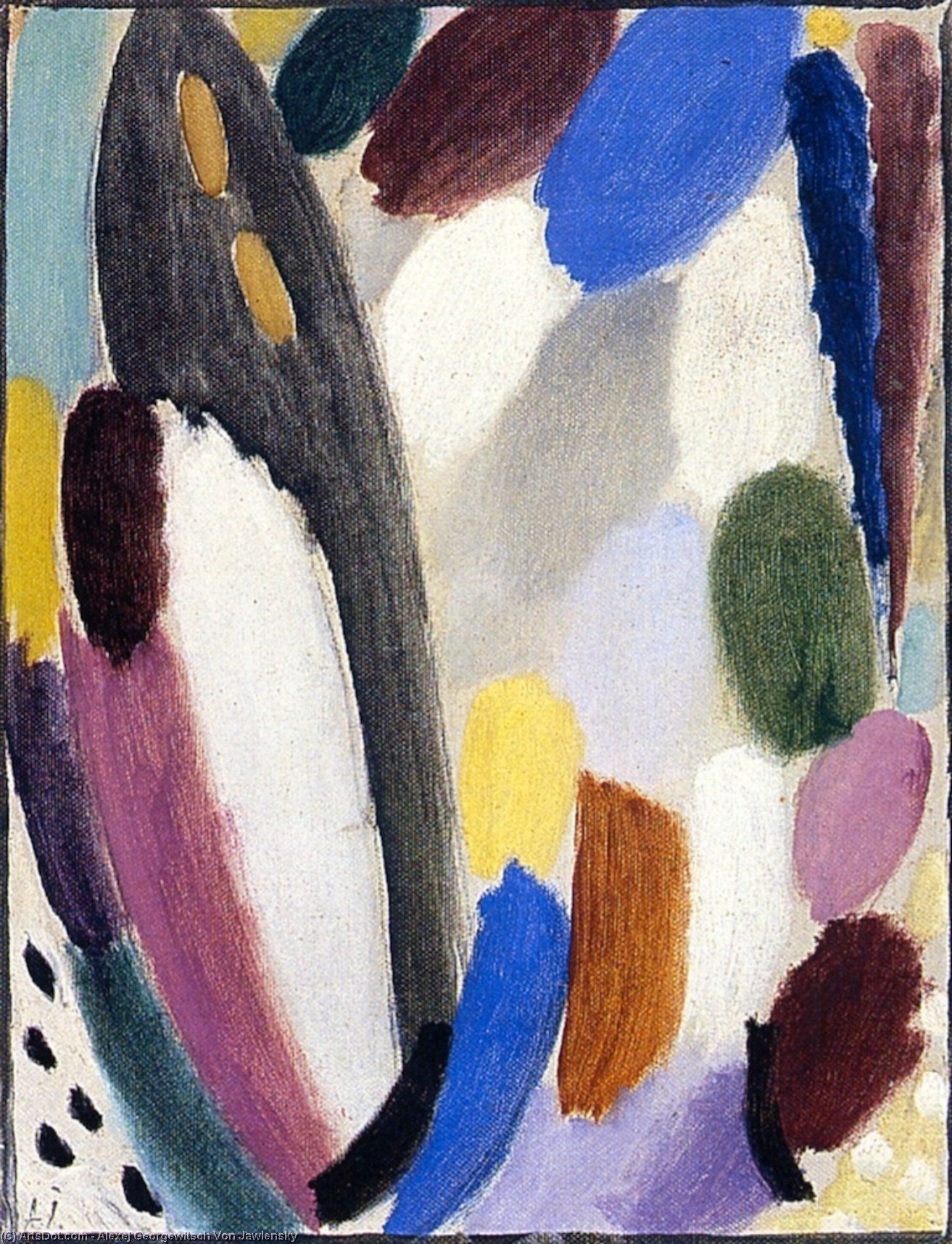 Variation: Play Of Color — Alexej Von Jawlensky