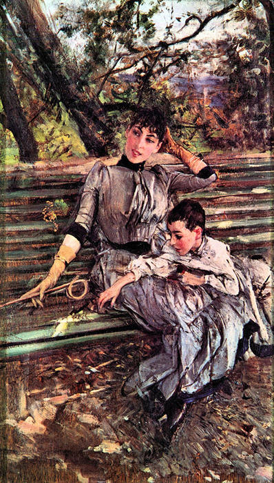 In The Garden — Ђовани Болдини