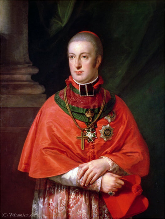 Rudolf Of Austria — Johann Baptist I Lampi