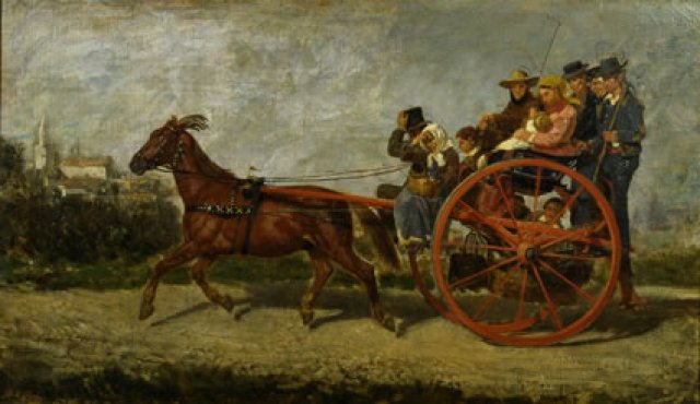 Antico Corridoio Napoletano — Filippo Palizzi