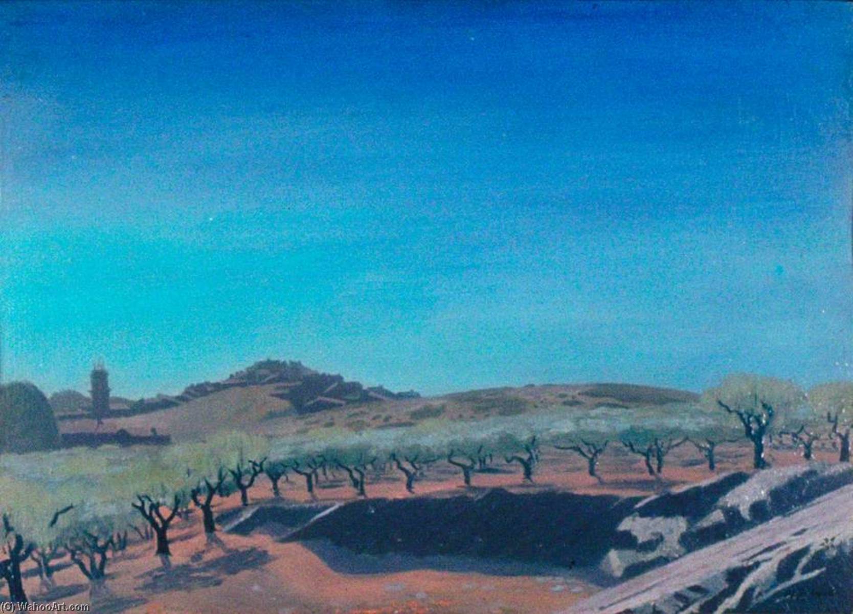 Eyguières, Provence, Morning — Allan Gwynne Jones