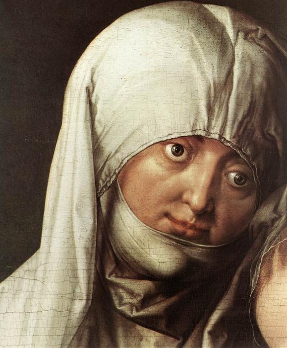 St Anne With The Virgin And Child (detail) — Albrecht Dürer