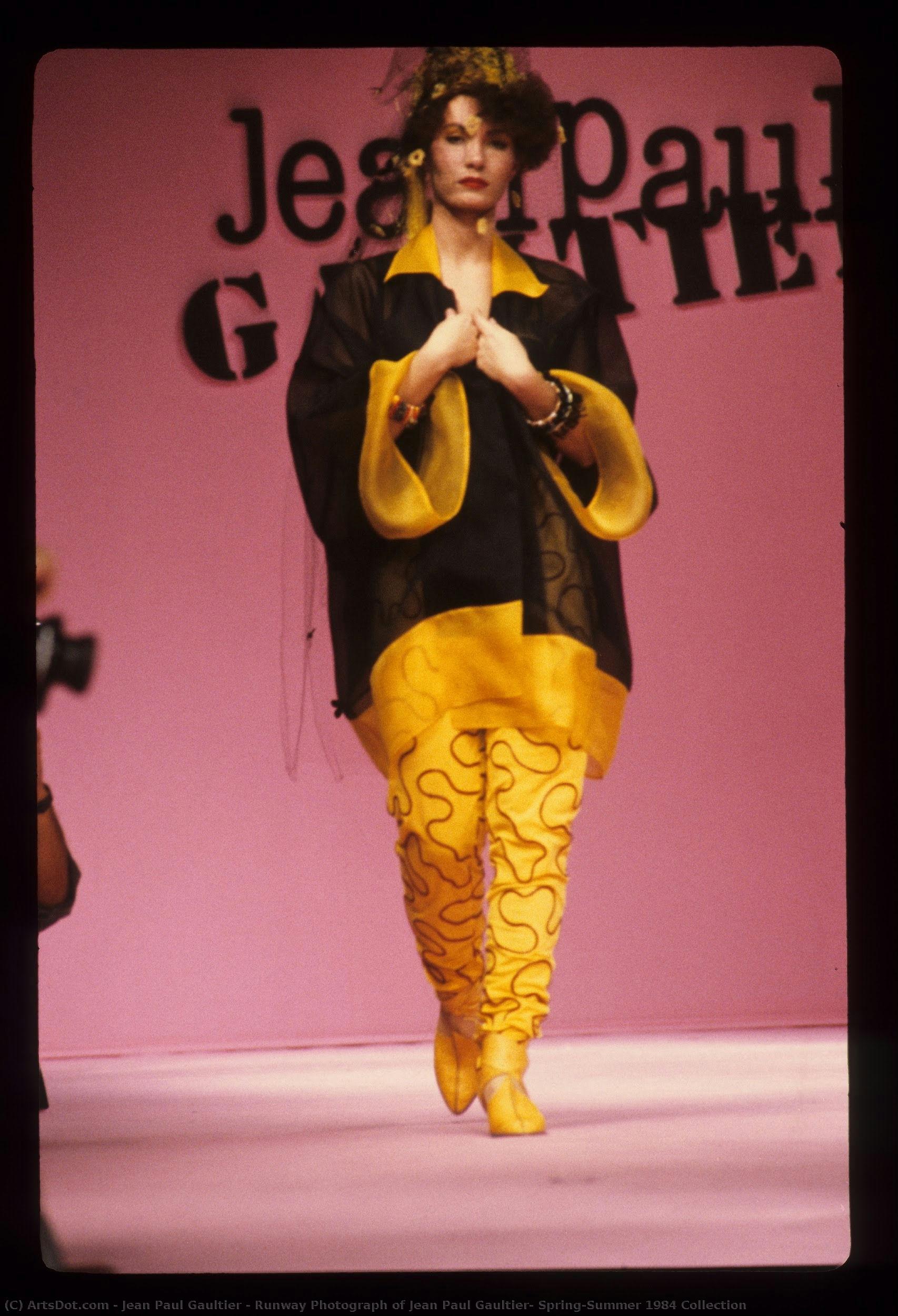 Runway Photograph Of Jean Paul Gaultier, Spring/summer 1984 Collection — Jean Paul Gaultier