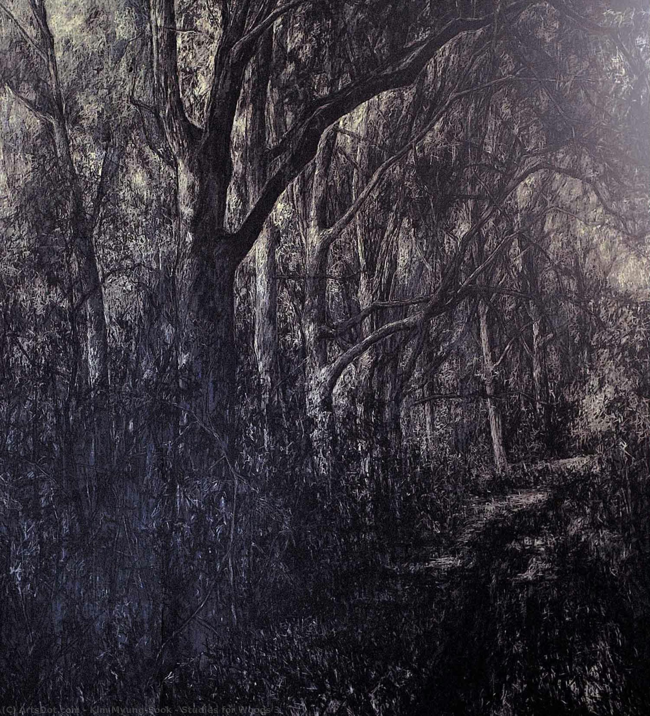 Studies For Woods 3 — Kim Myung Sook