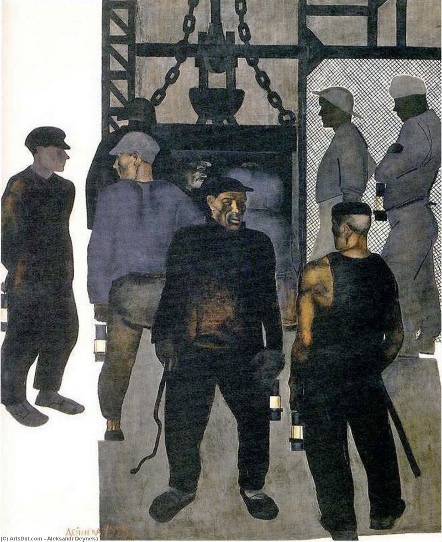 Before Going Into Mine — Александр Дейнека