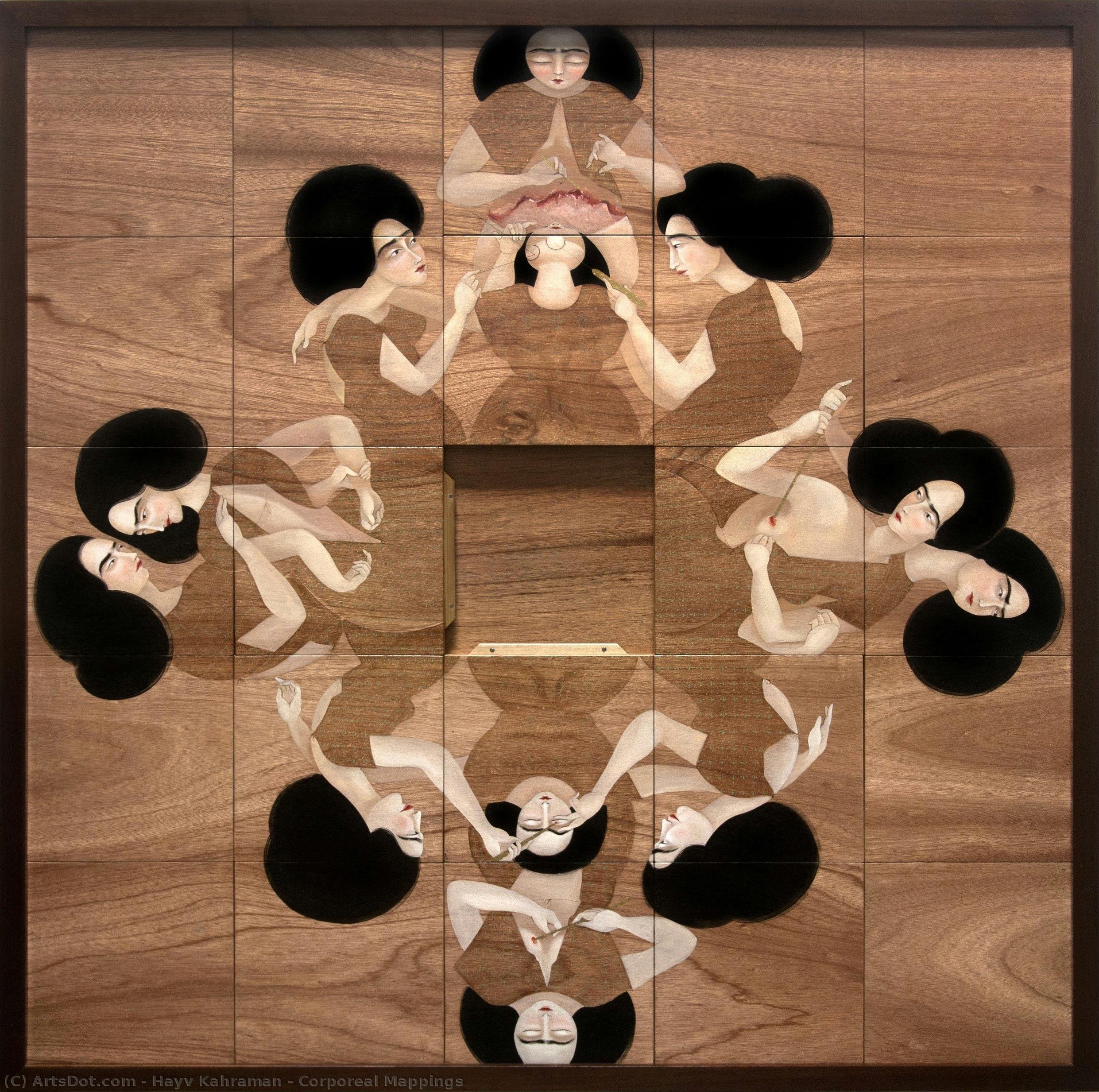 Corporeal Mappings — Hayv Kahraman