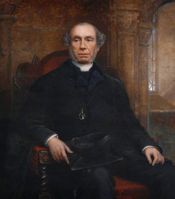 The Reverend Professor Thomas Saunders Evans (1816–1889) — Clement Burlison
