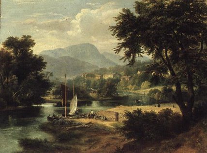 View Of Clappersgate On The River Brathay Above_2 — Ramsay Richard Reinagle