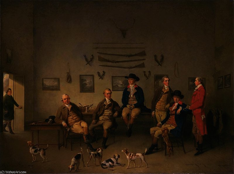 Embers Of The Carrow Abbey Hunt — George Philip Reinagle