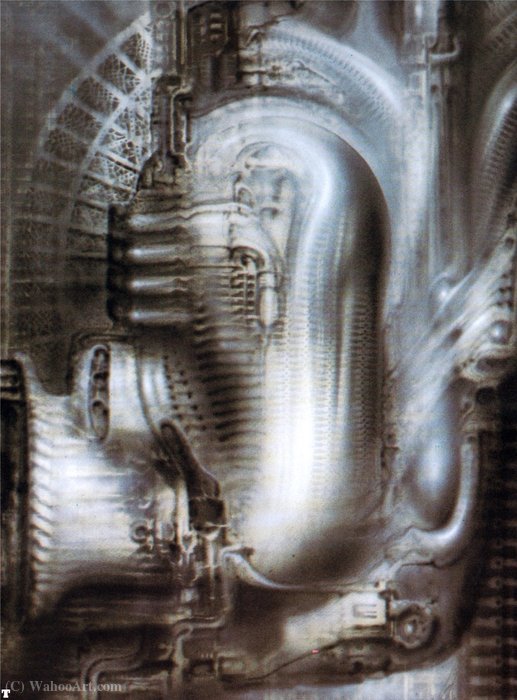 Hr Giger Biomechanicallandscape - (017) — H.r. Giger
