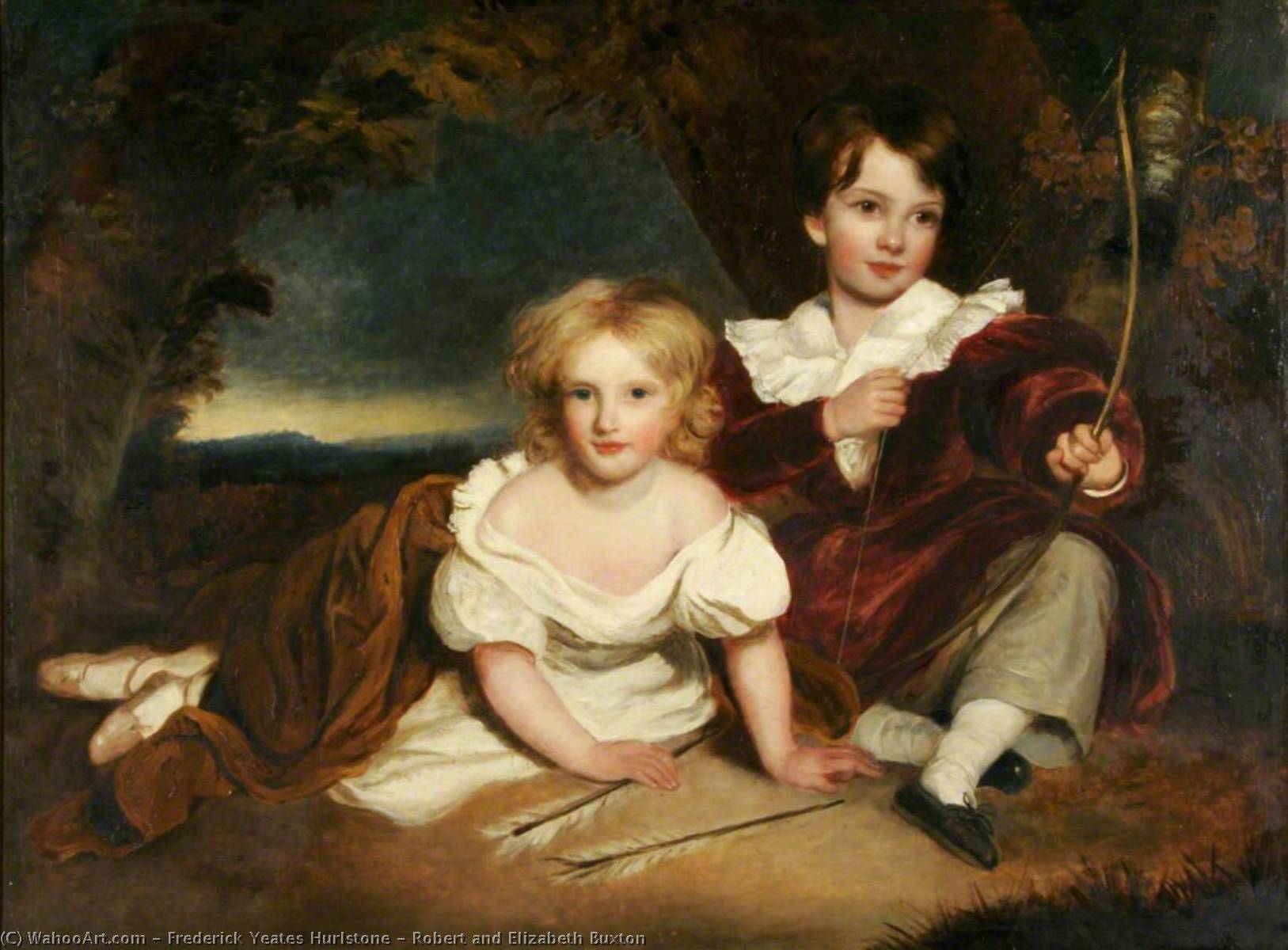 Robert And Elizabeth Buxton — Frederick Yeates Hurlstone
