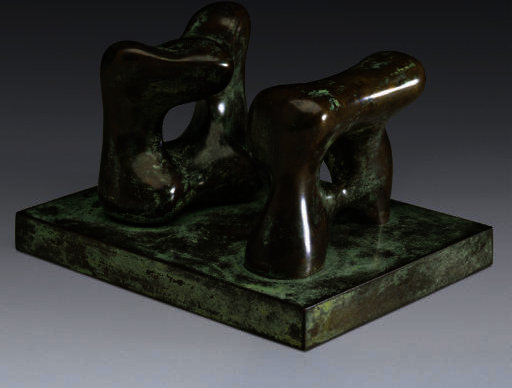 Maquette For Two Large Forms — Генри Мур