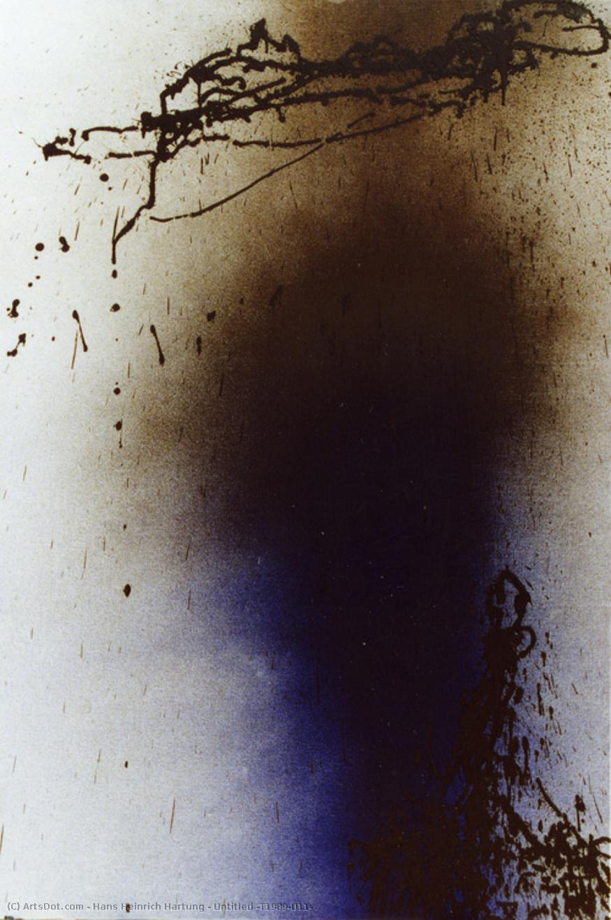 Untitled (t1989-u11) — Ганс Хартунг