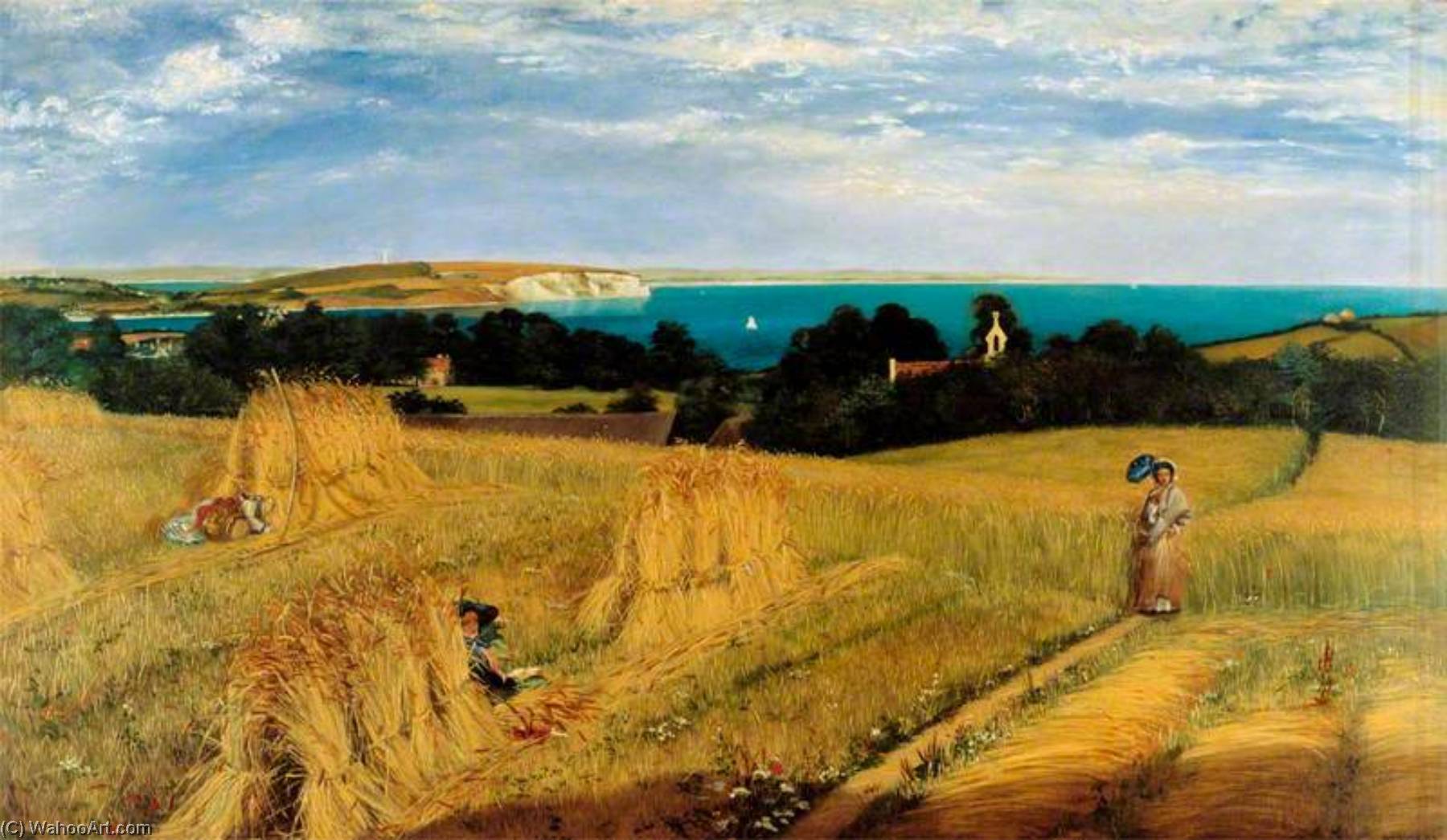 View Across Sandown Bay, Isle Of Wight — Richard Burchett