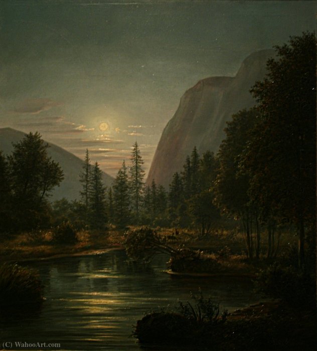 View Of Hetch-hetchy — Joachim Ferdinand Richardt