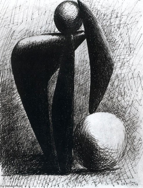 Bather With A Ball 1 — Пабло Пикассо