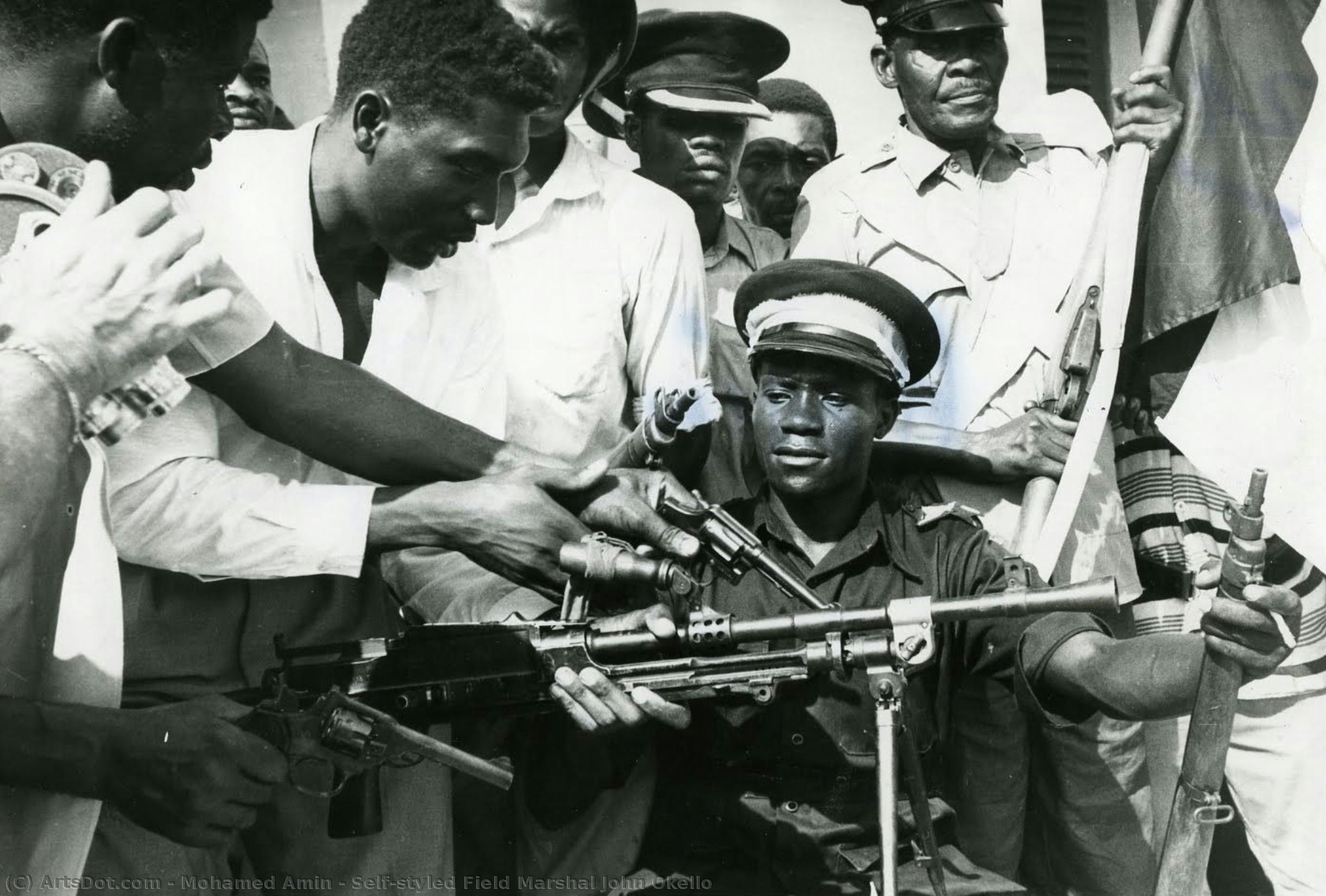 Self-styled Field Marshal John Okello — Mohamed Amin
