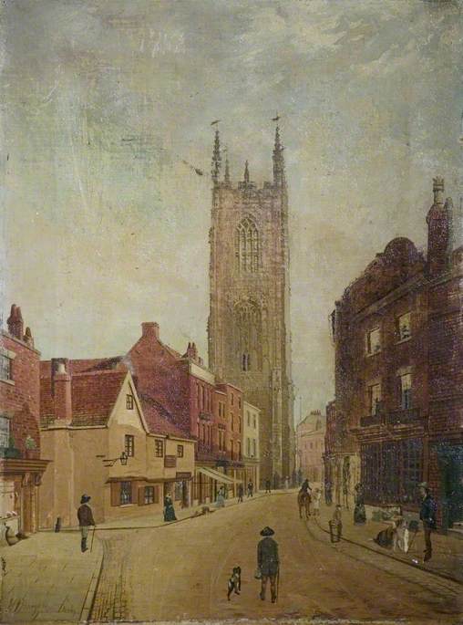 All Saints' Church Tower, Queen Street, Derby — James Howard Burgess
