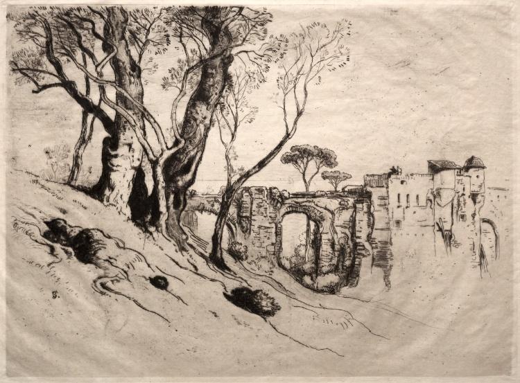 The Olive Trees Of The Riviera — Samuel Coleman Junior
