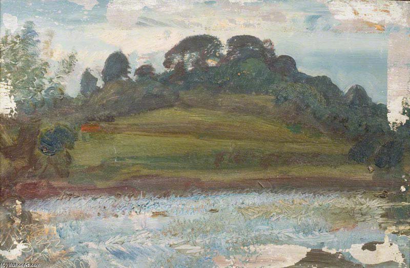Brightworthy Ford, Withypool, Exmoor - — Sir Alfred James Munnings