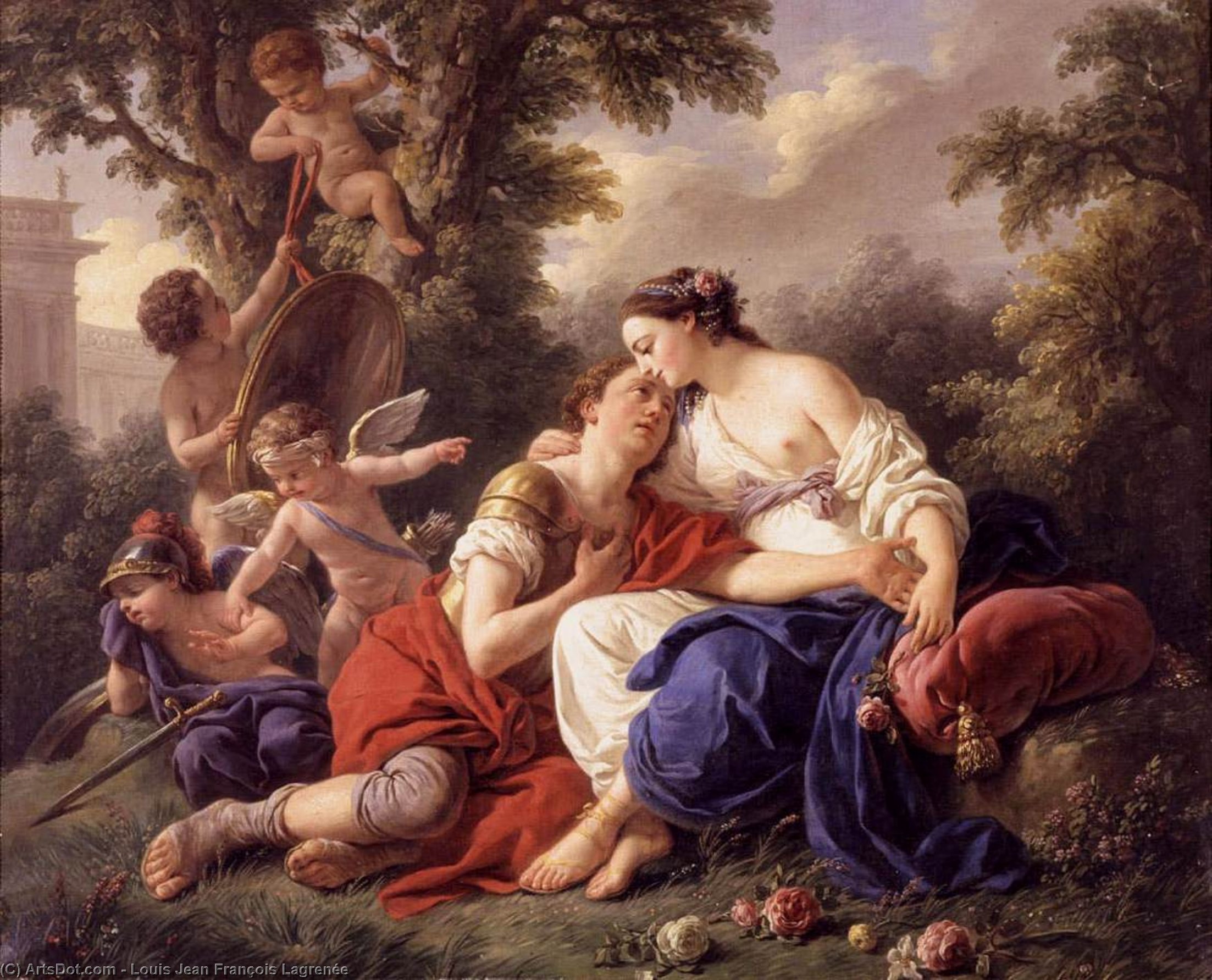 Rinaldo And Armida — Louis Jean François Lagrenée