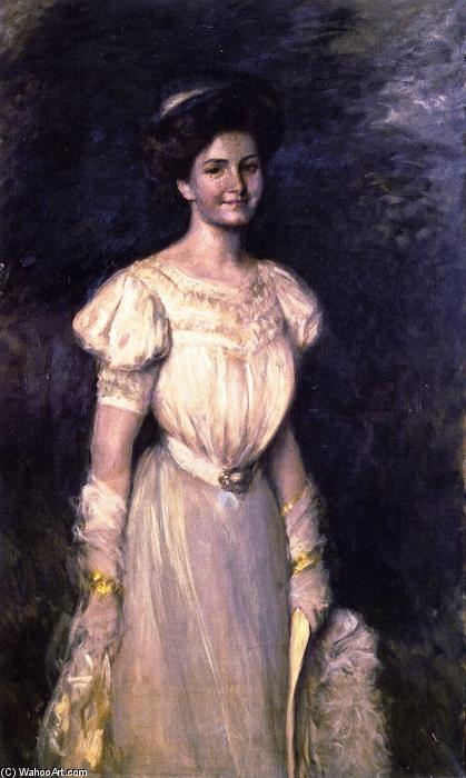 Girl In White — William Merritt Chase