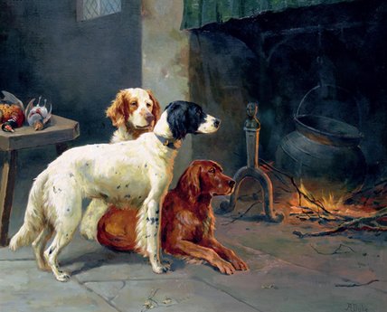 By The Fire — Alfred Duke