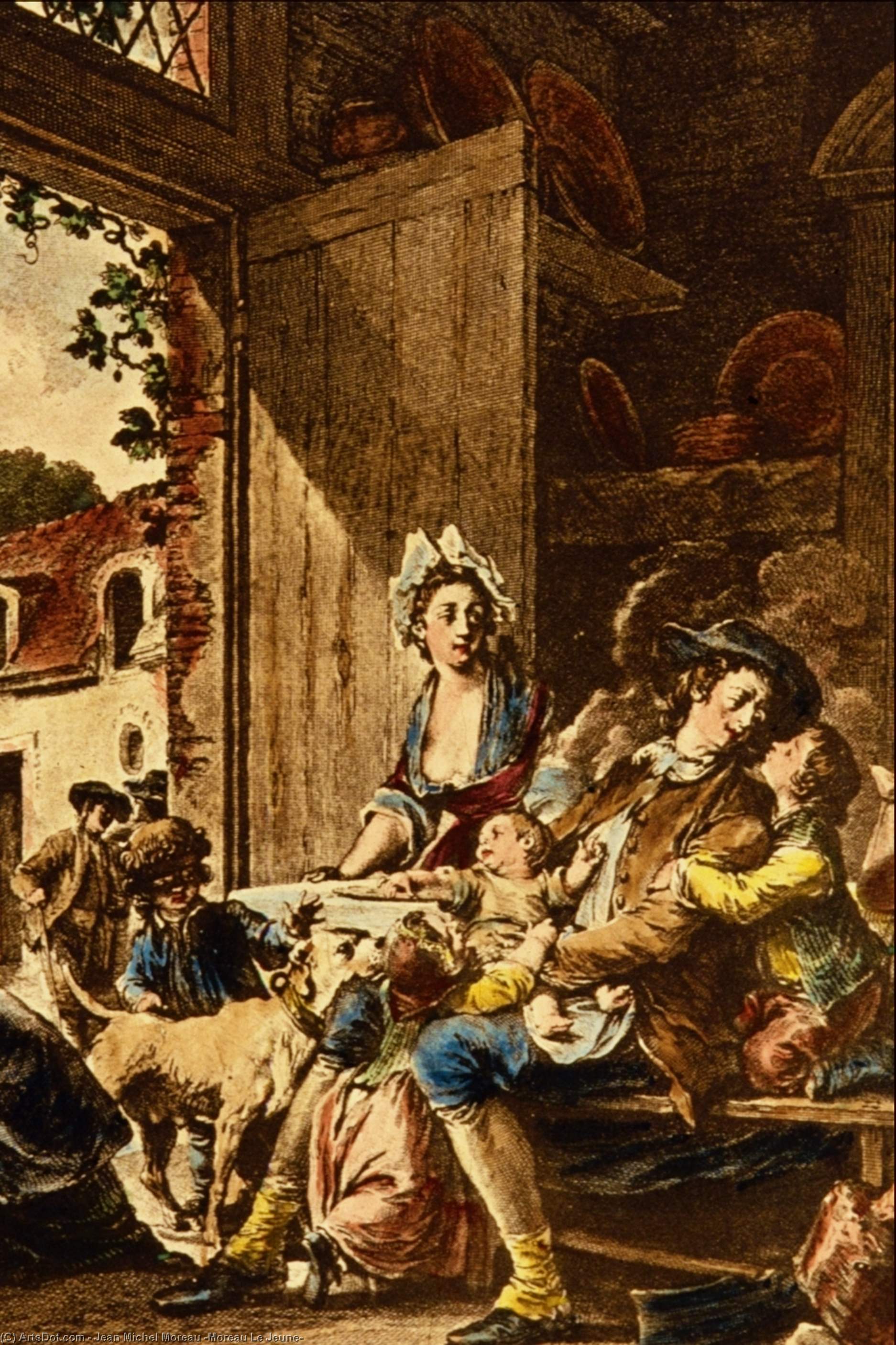 True Happiness — Jean Michel Moreau (moreau Der Jüngere)