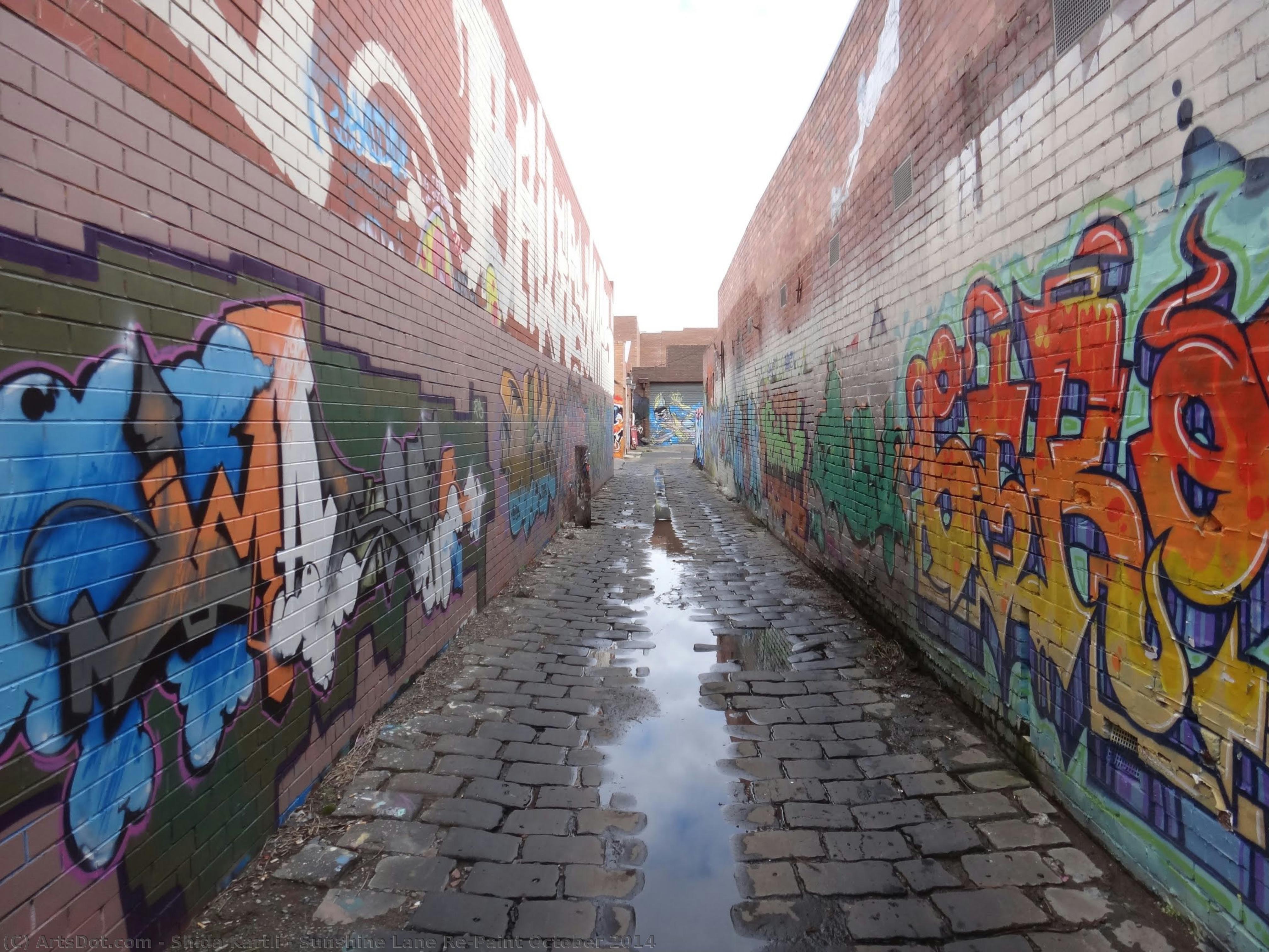 Sunshine Lane Re-paint October 2014 — Shida Kartli