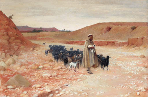 The Goatherder — Charles James Theriat
