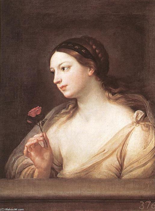 Girl With A Rose — Reni Guido (le Guide)