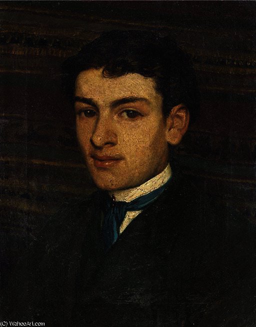 Portrait Of A Young Man — Lourens Alma Tadema